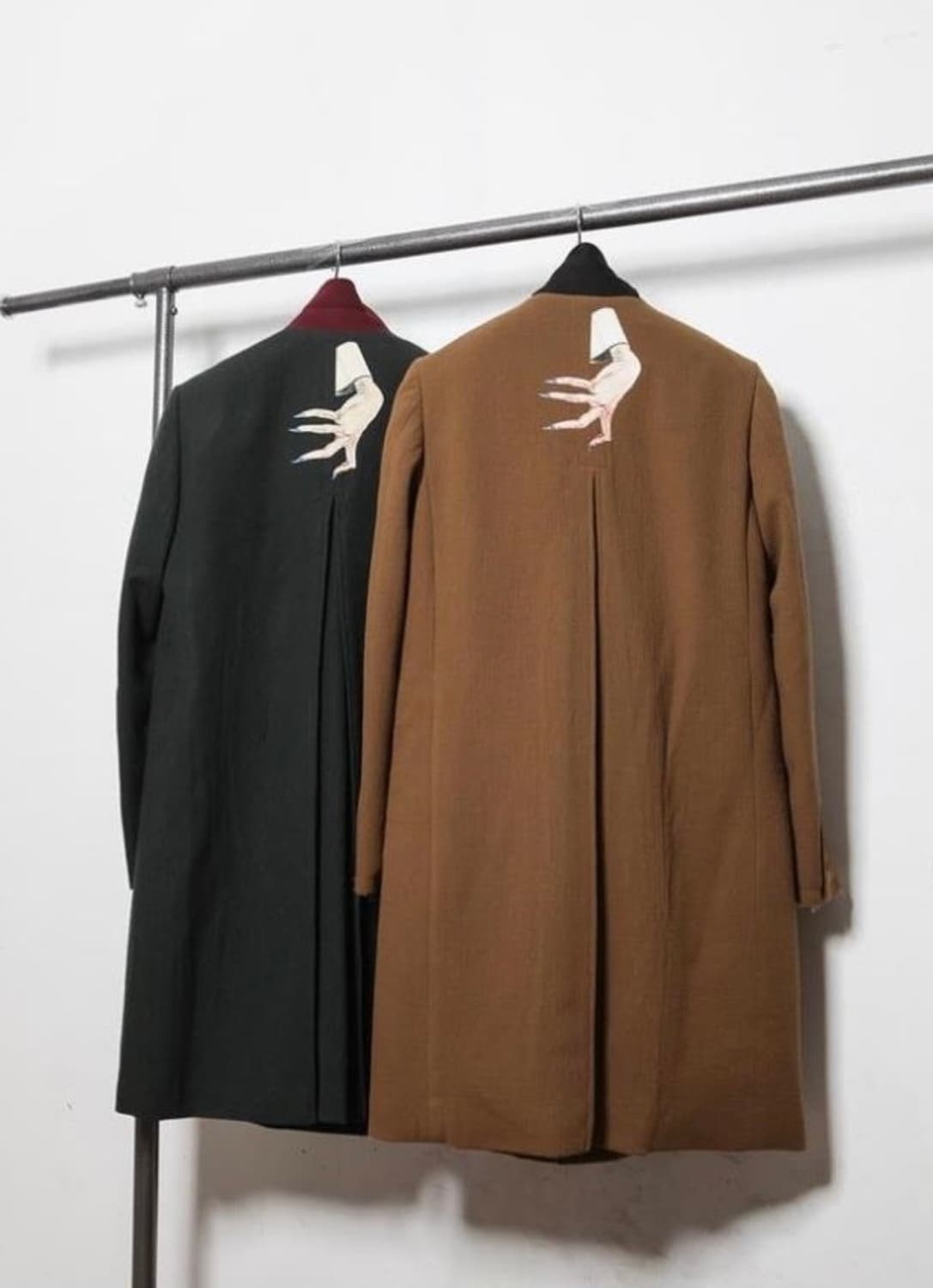 언더커버 디핸드 코트 다크그린 상품이미지10