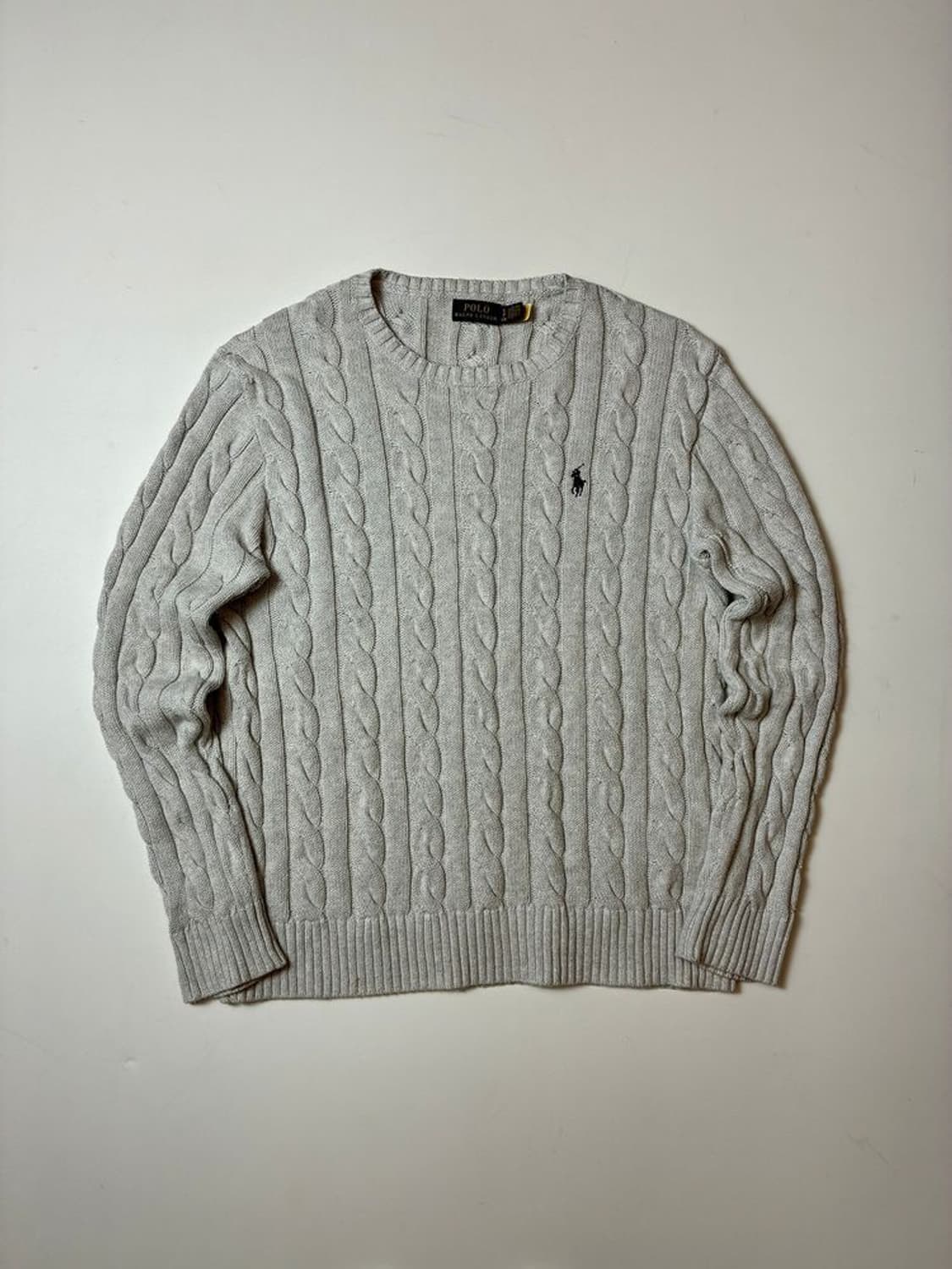 폴로 랄프로렌 시그니처 큐알 신형 포니 케이블 니트 PN8768 상품이미지1