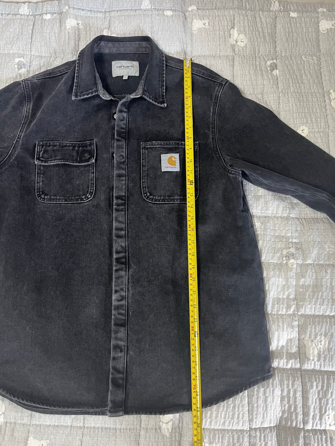 칼하트 wip 워싱 데님 셔츠 자켓 L 상품이미지5
