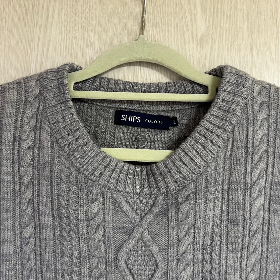 일본빈티지 케이블니트 상품이미지2