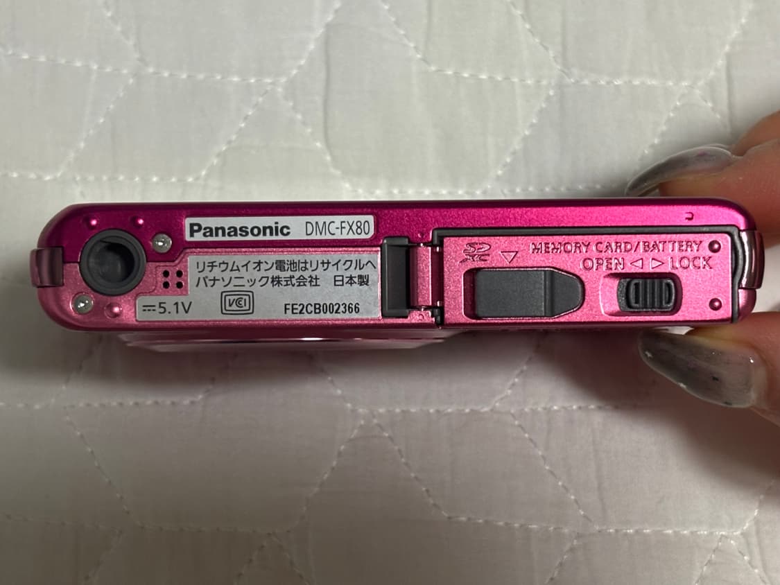 파나소닉 루믹스 DMC-FX80 핑크 디카 상품이미지3