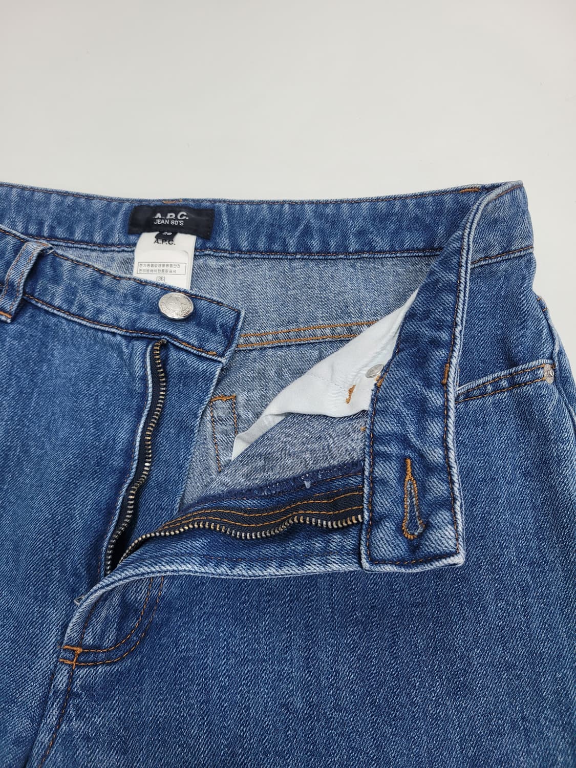 A.P.C. 아페쎄 JEAN 80'S 배기핏 데님 청바지 / 여 28
 상품이미지7