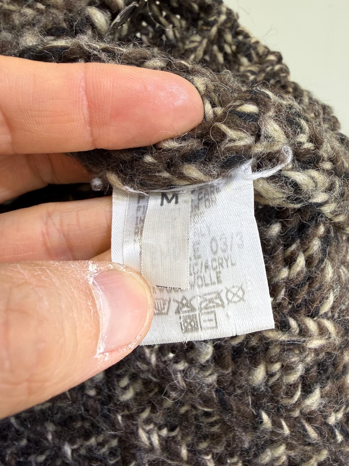 FREE SOUL (Made in Italy) 니트 집업 상품이미지6