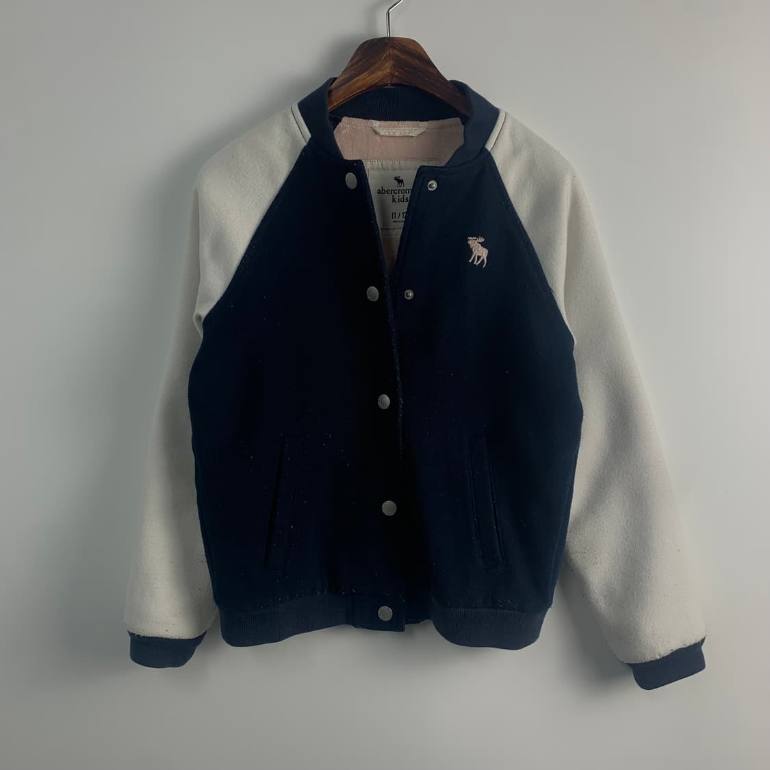 아베크롬비 y2k 와투케 백로고 나그랑 플리스 자켓 상품이미지3
