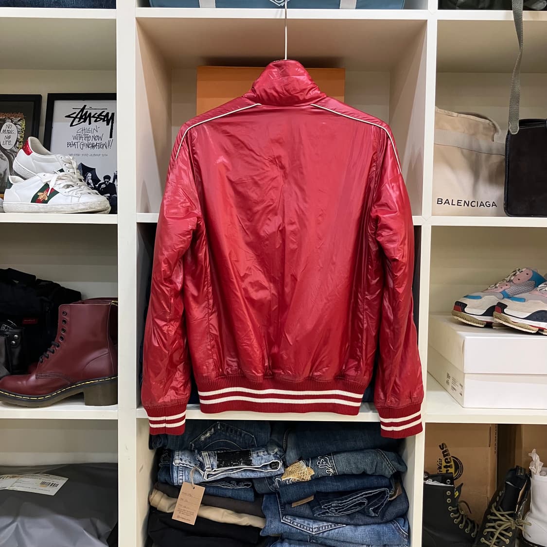 히스테릭글래머 레드 봄버 점퍼 상품이미지3