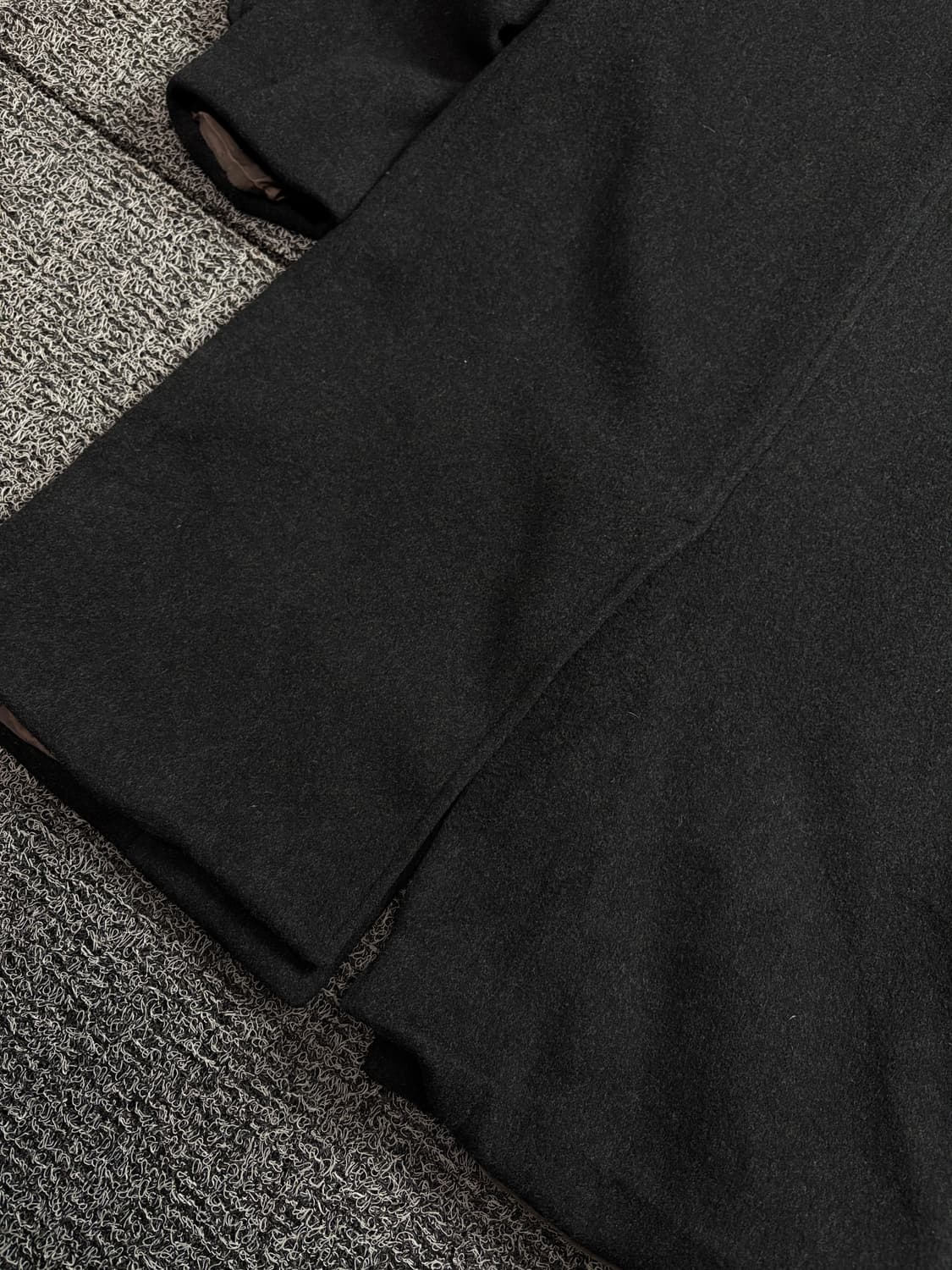 90s 지방시 아카이브 캐시미어 발마칸 롱코트 1984 상품이미지5