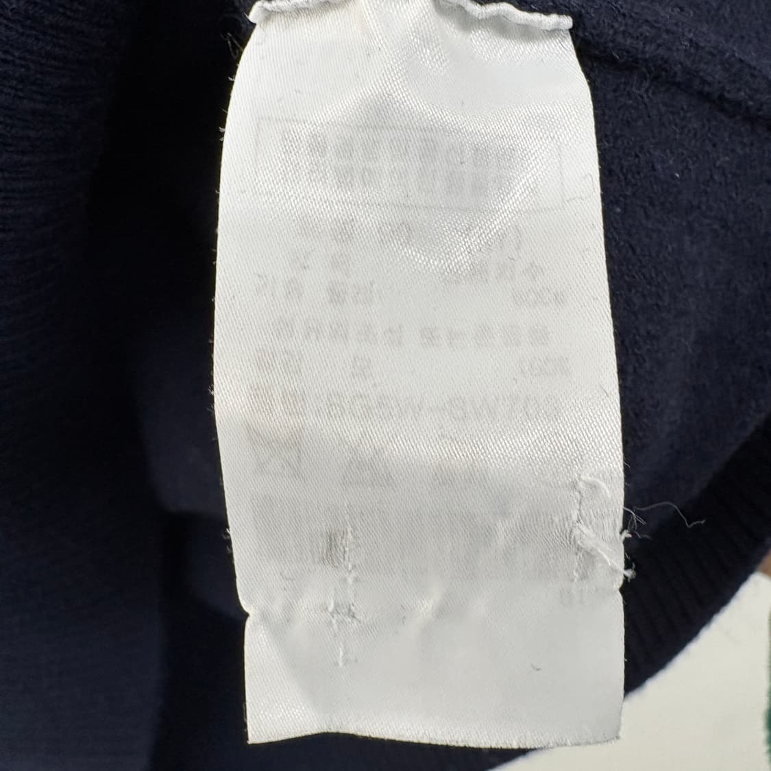 까스텔바작 프린팅 블랙 니트 여성 S 상품이미지6