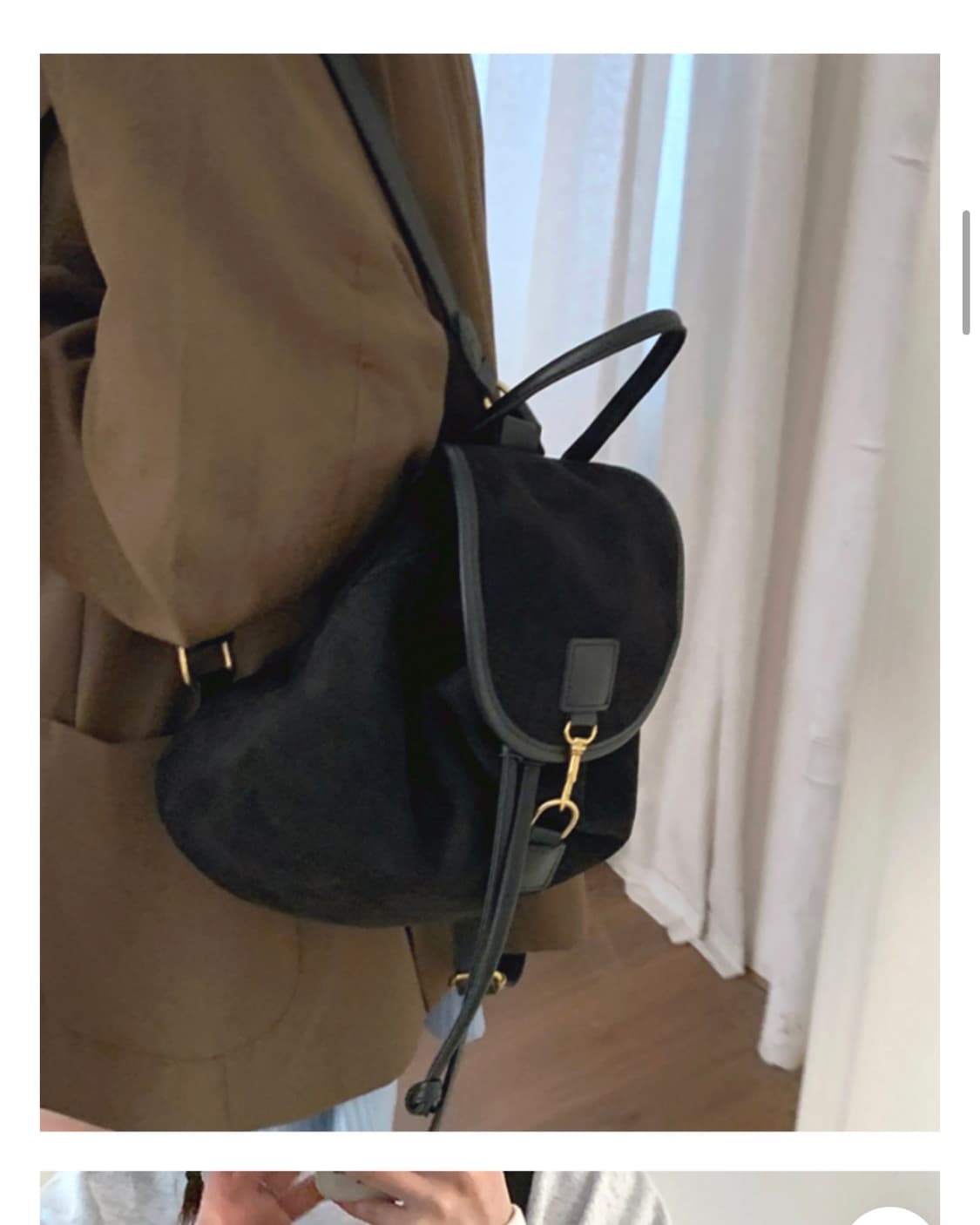 스웨이드 백팩 상품이미지2