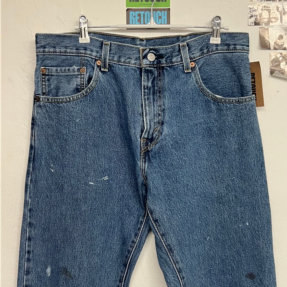 10‘s 리바이스 517 중청 페인티드 상품이미지2