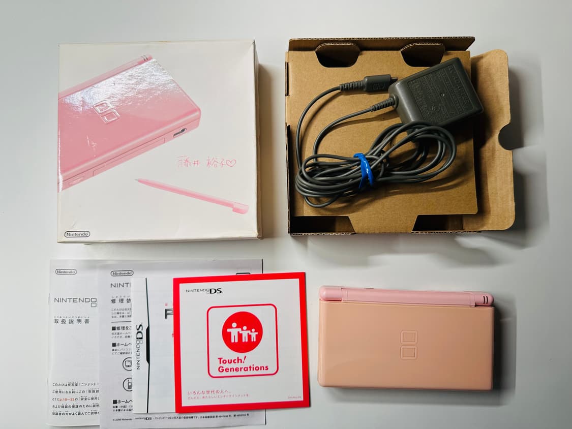 닌텐도 DS Lite DSL 핑크 일판 박스셋 판매 (게임보이, 3DS) 상품이미지3