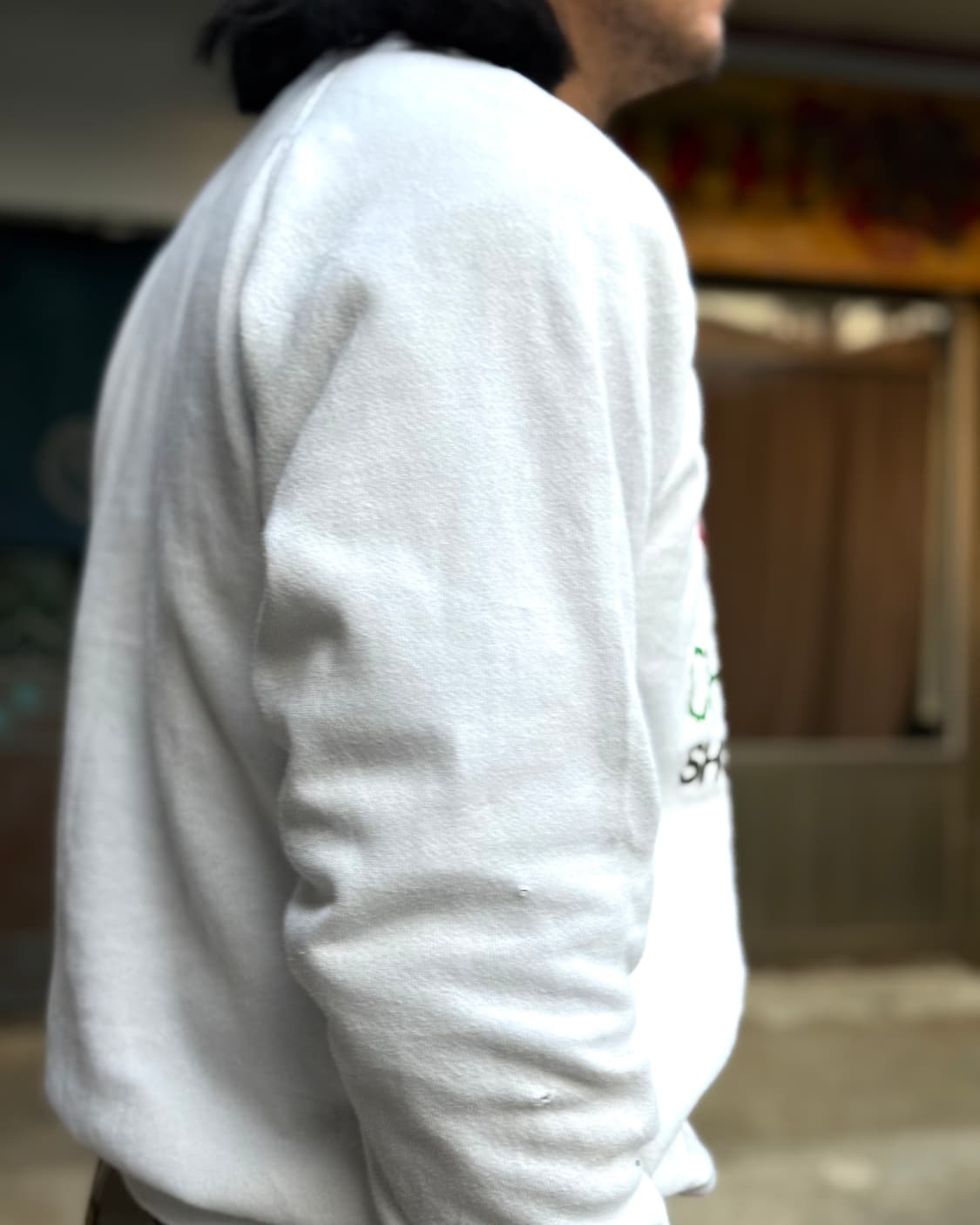 90's 헤인즈 크리스마스 그래픽 스웻셔츠 XL 상품이미지8