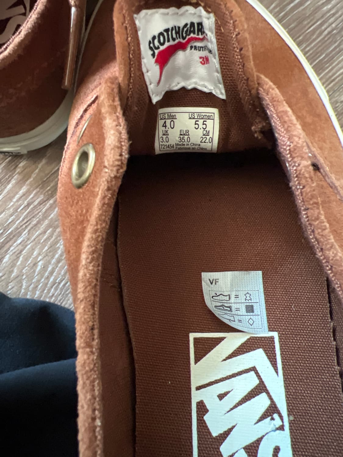 Vans authentic decon 반스 어센틱 스웨이드 가죽 상품이미지4