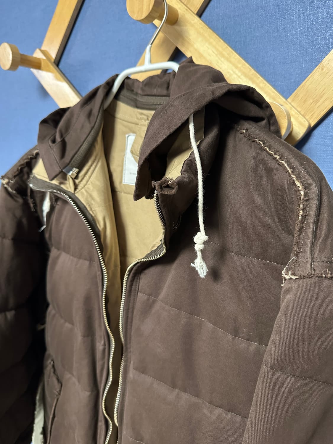 카미엘 포트젠스 패딩 M (002) / 90S puffer brown 상품이미지1