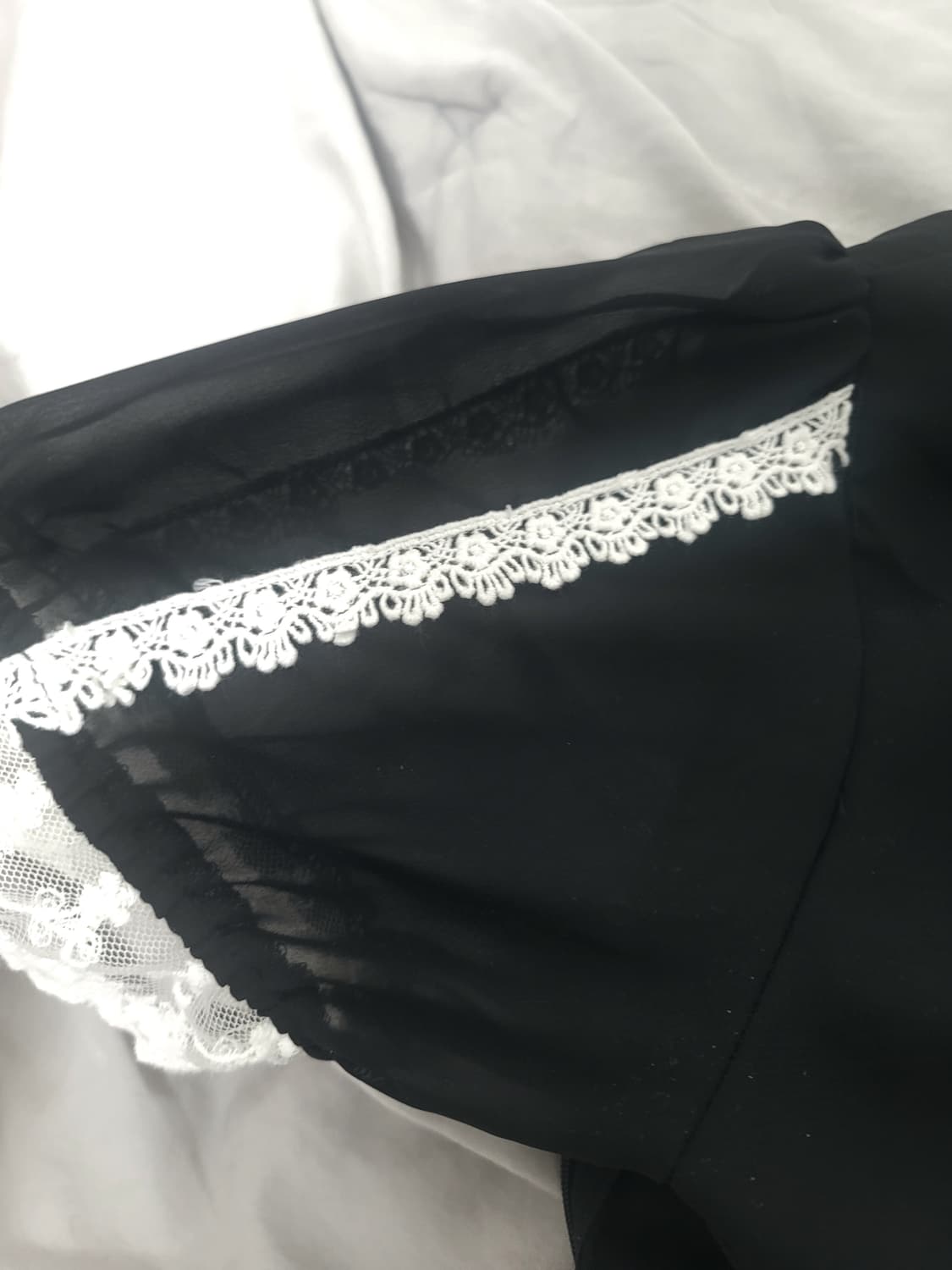 디어리 리본 레이스 원피스 상품이미지2