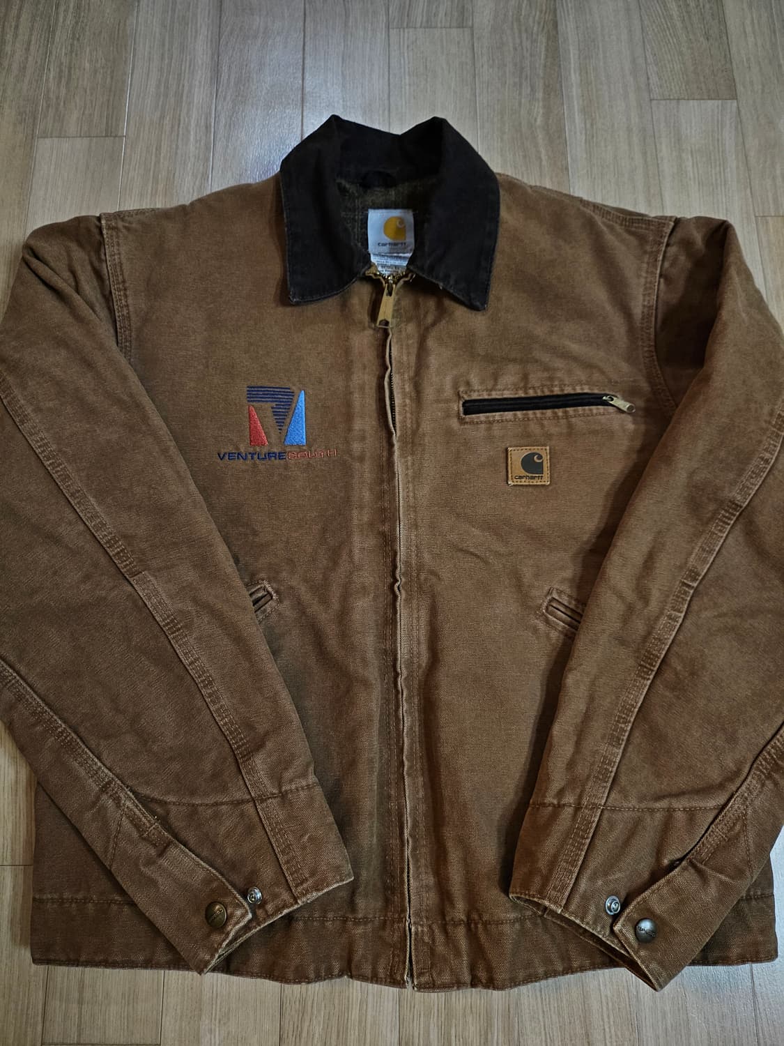 [M] 칼하트 J97 BRN 디트로이트 빈티지 자켓 상품이미지1