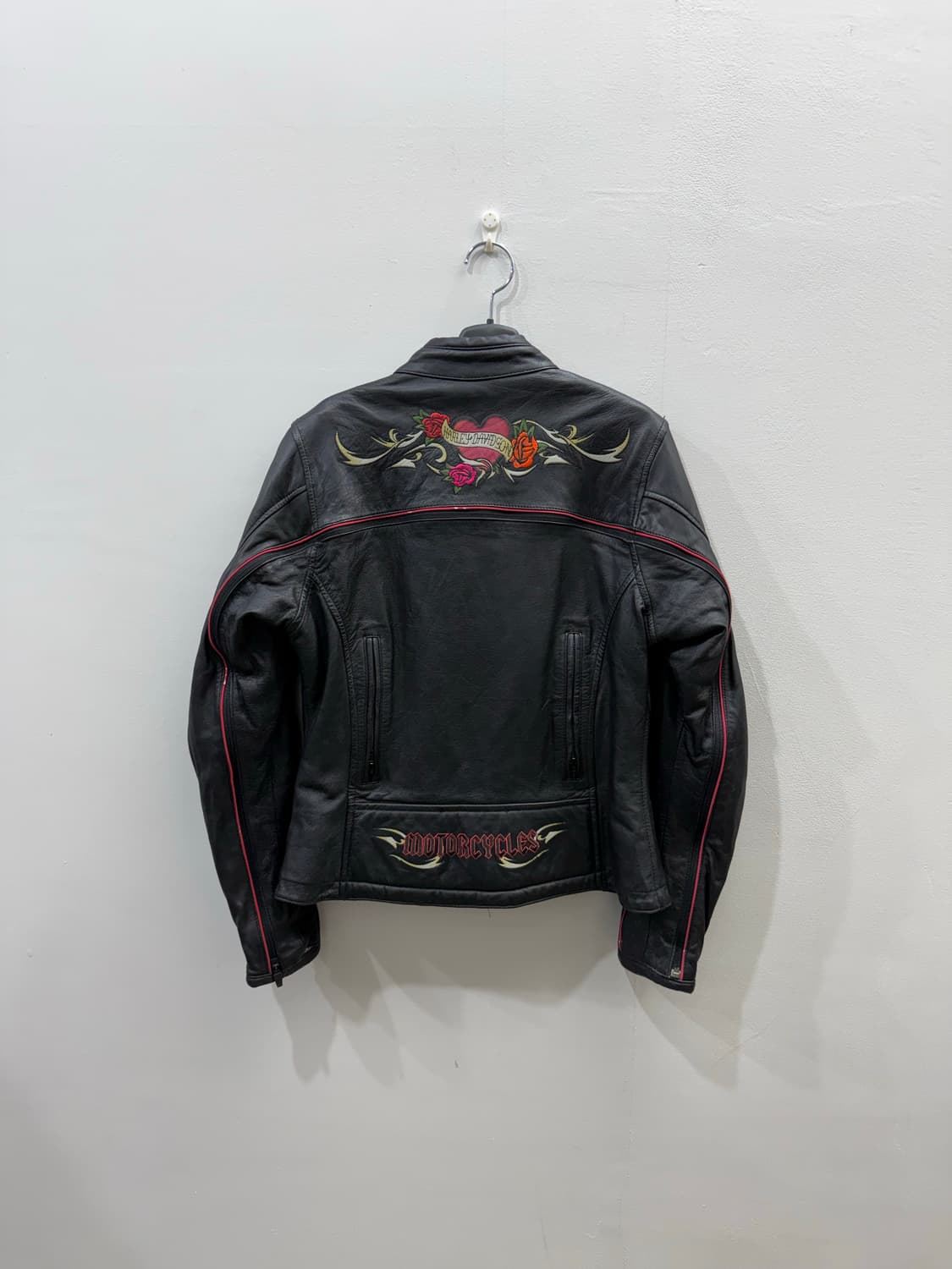 할리 데이비슨 레더 바이커 투웨이 자켓 상품이미지9