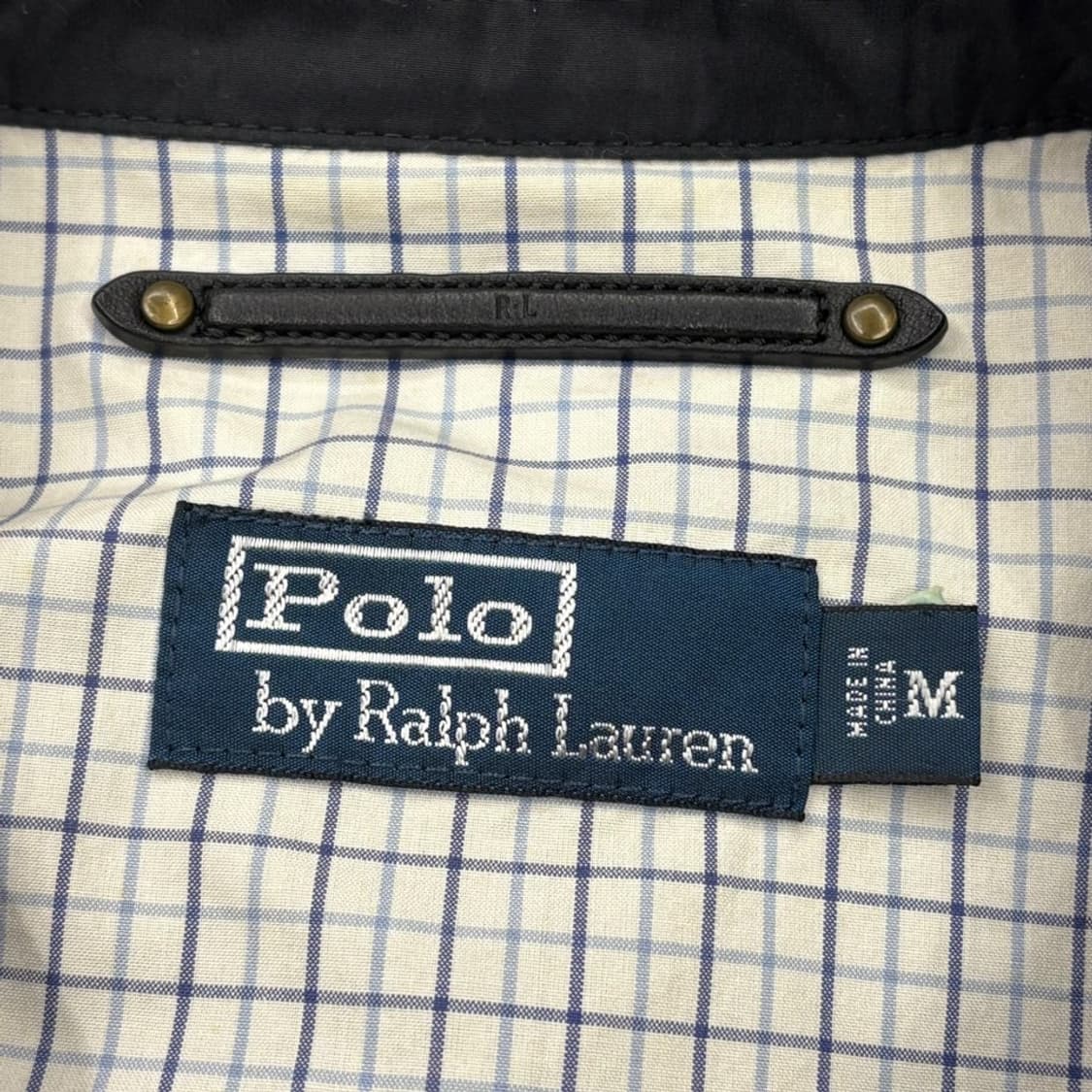 M 폴로랄프로렌 블랙 블루종 스윙탑 재킷 상품이미지4