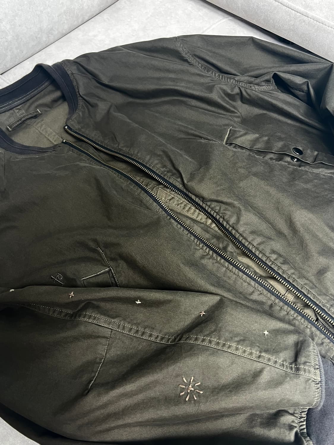 폴리테루 라이트 마원 봄버 올리브 - 24SS 상품이미지5