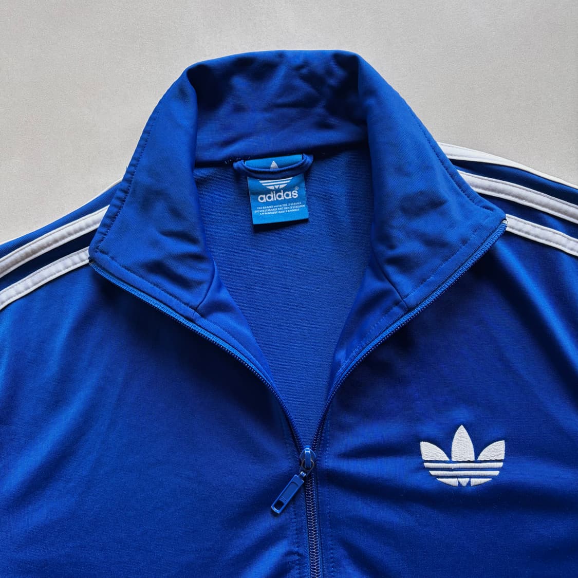 [M-L]아디다스 구형 파이어버드 블루 트랙탑 져지 상품이미지6