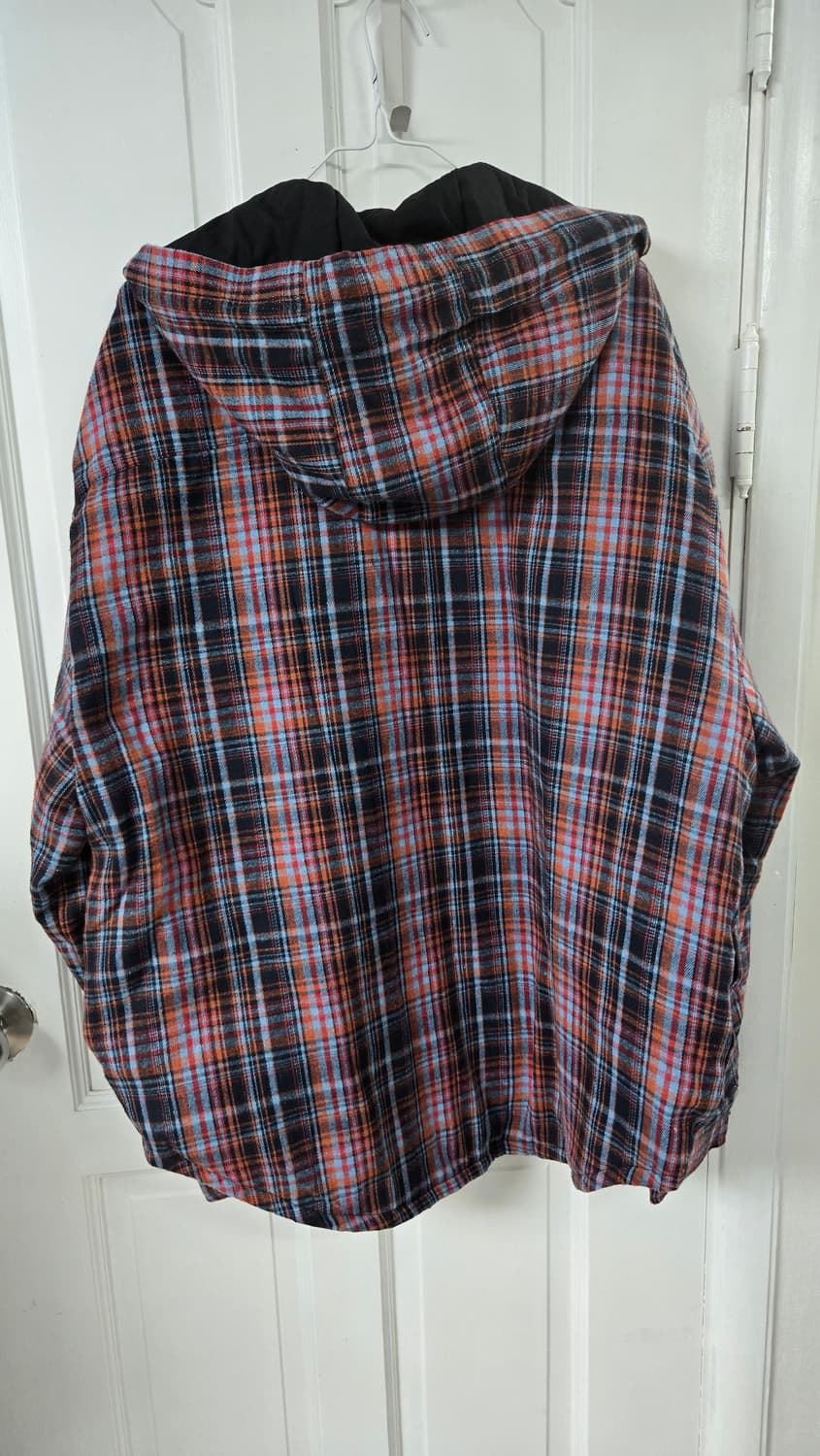 DNSR 퀼팅 후드 셔츠 상품이미지5