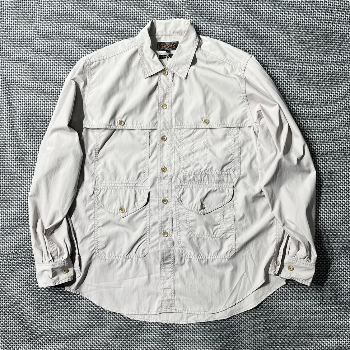 BEAMS PLUS 셔츠 그레이(OLD-8012/S) 상품이미지1
