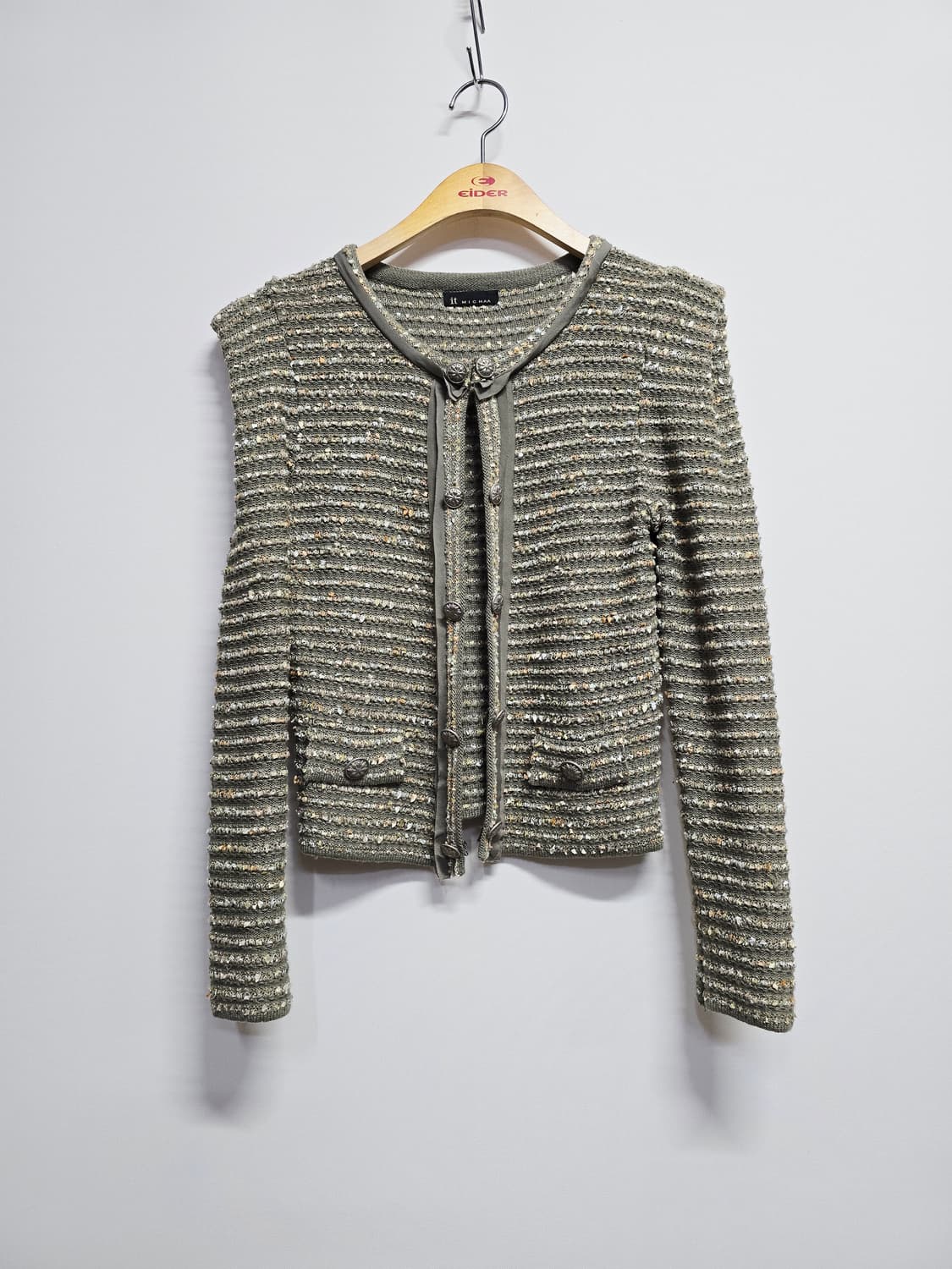 it MICHAA 트위드 자켓 상품이미지1