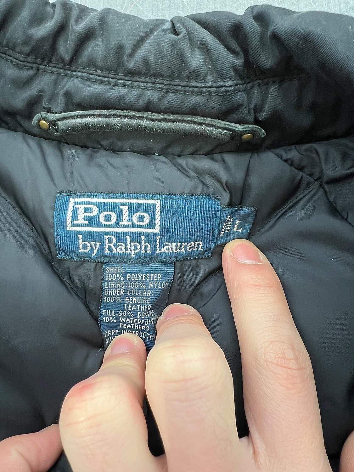 폴로 랄프로렌 블랙 커뮤터 패디드 워크 점퍼 자켓 상품이미지7