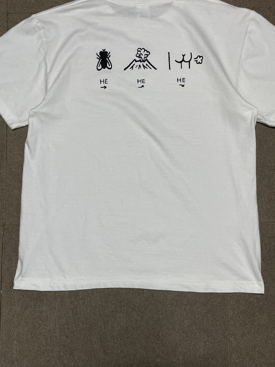 Vintage City of he 그래픽 반팔티셔츠  J02450 상품이미지7