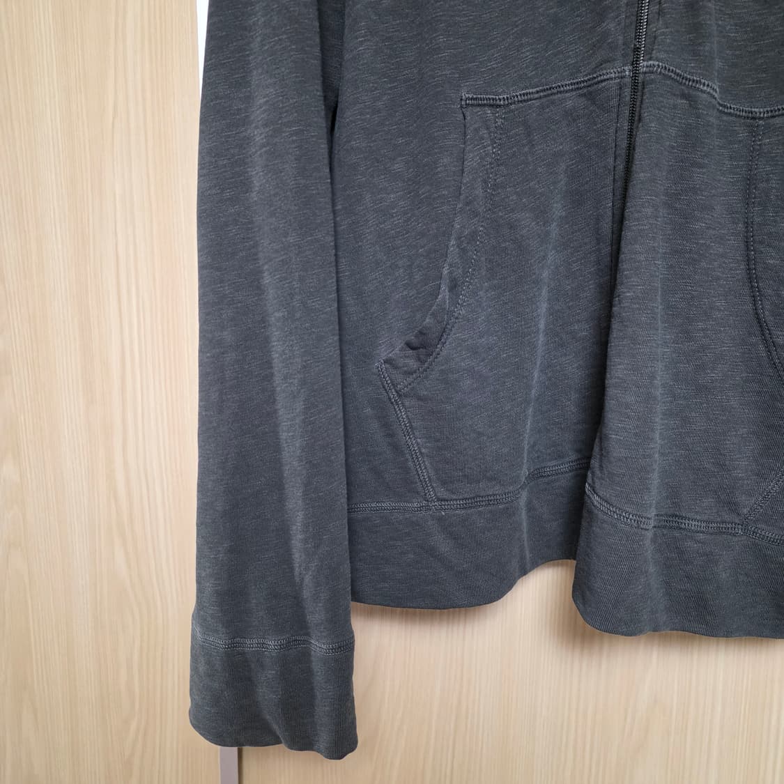 제임스 펄스(James Perse) 블랙,차콜 프렌치 테리 후드 집업4 상품이미지5