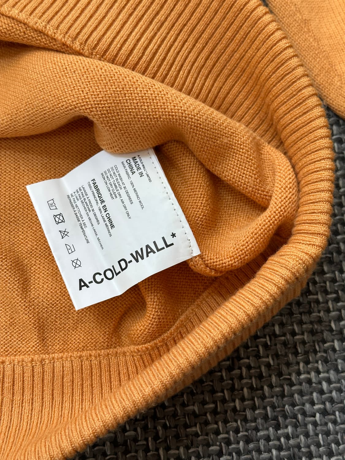 어콜드월 모크넥 니트 상품이미지6
