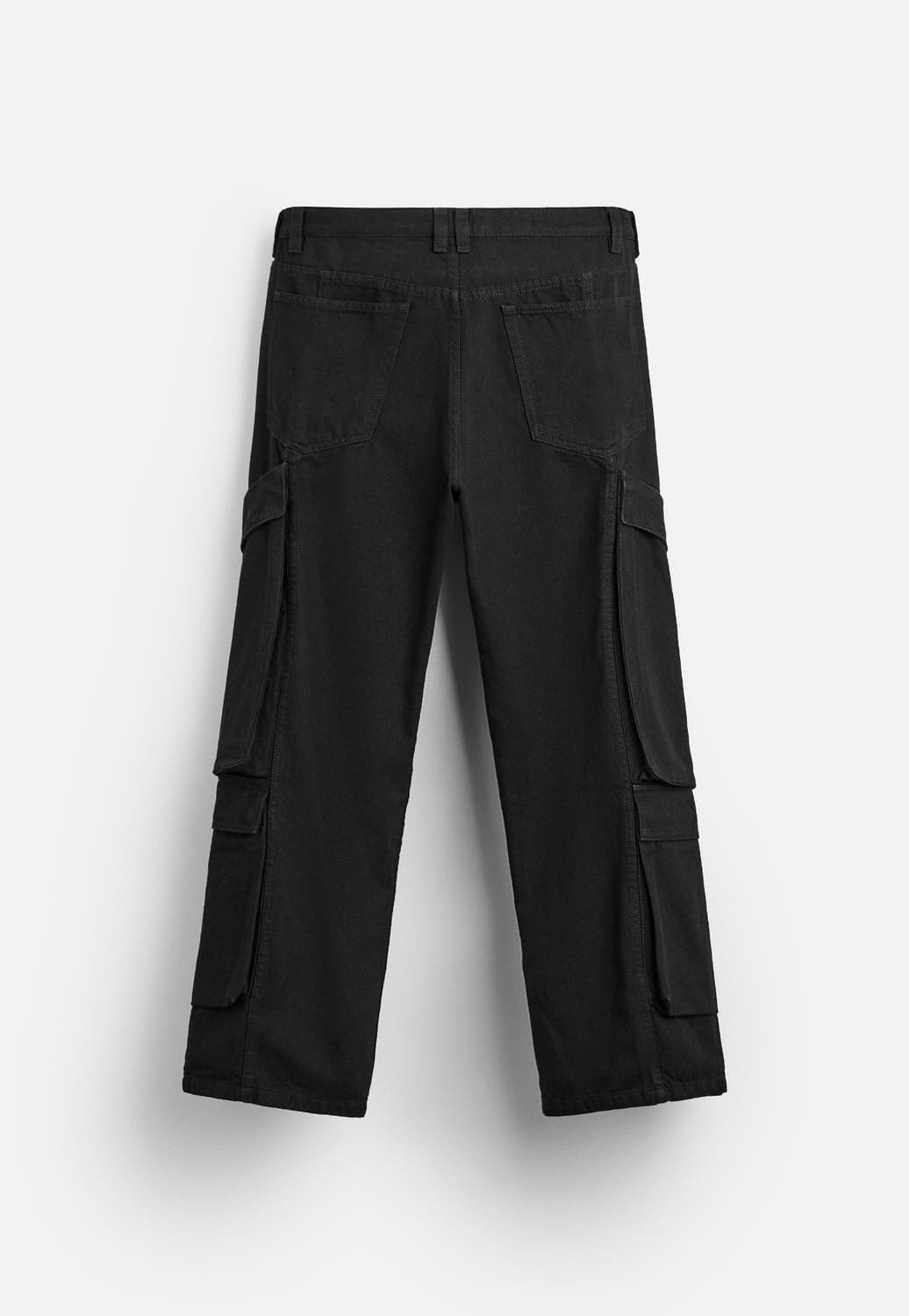 (새상품) 자라 카고 데님 블랙 팬츠(34인치) 상품이미지4