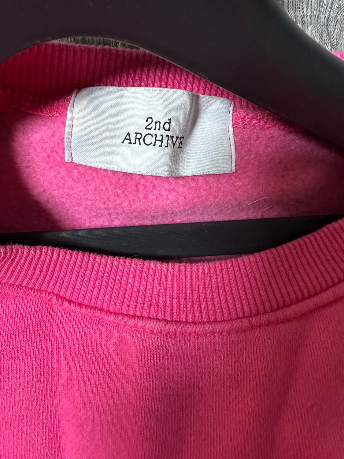 핑크 맨투맨 티셔츠 상품이미지4