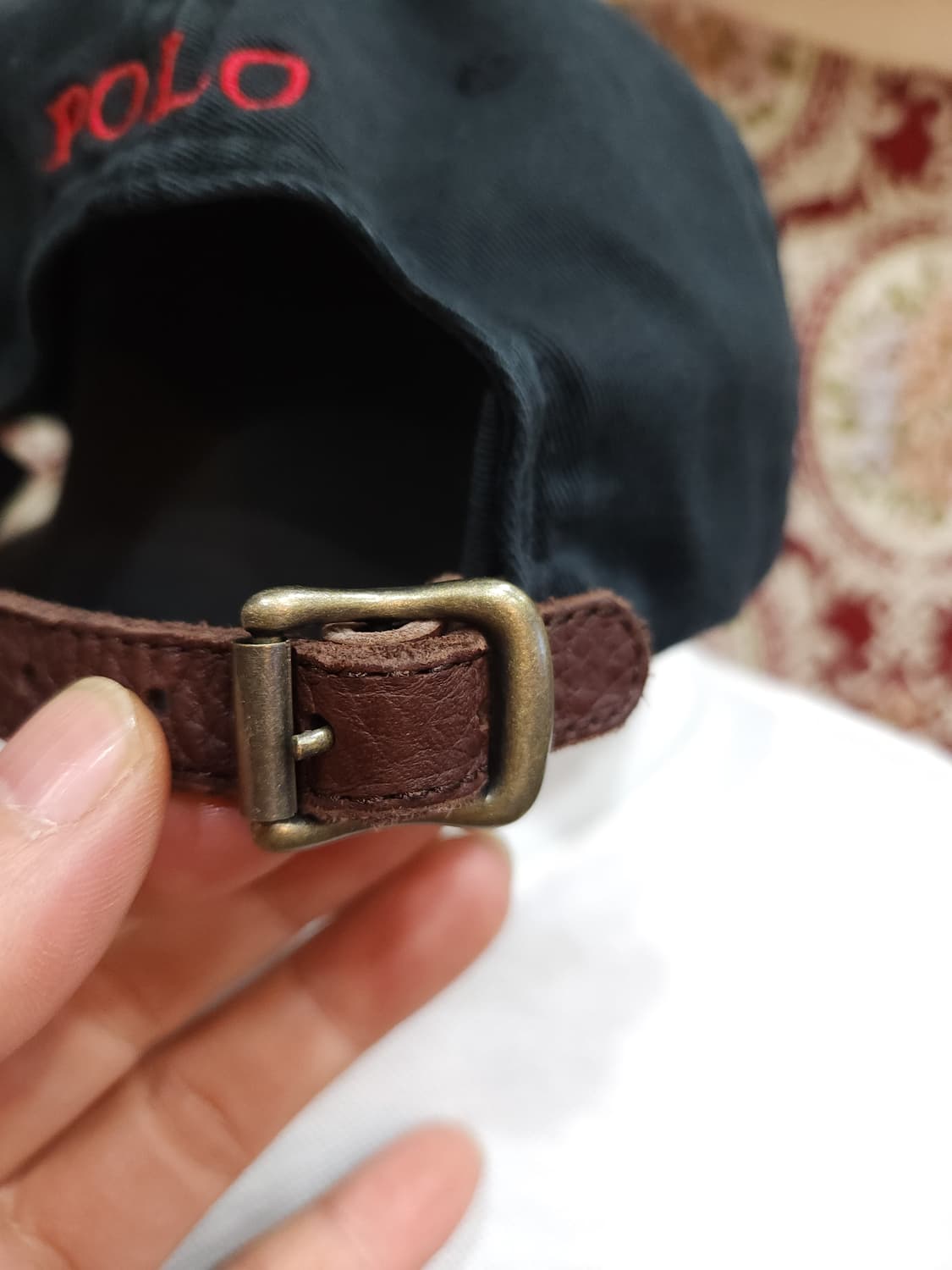 폴로 랄프로렌 블랙 가죽스트랩 볼캡

 상품이미지4