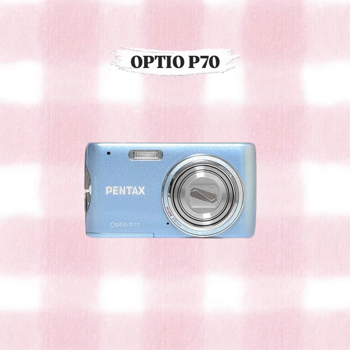 펜탁스 옵티오 P70 베이비블루 빈티지디카 상품이미지1