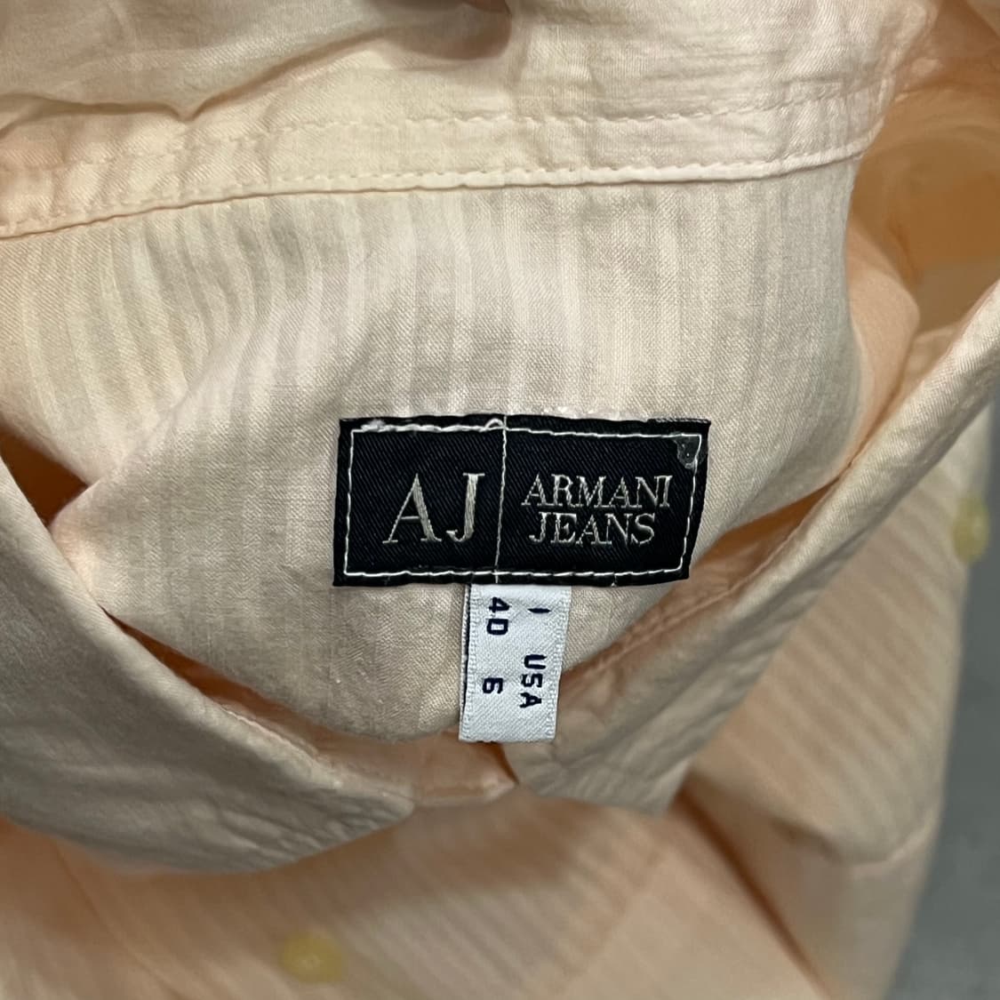  아르마니 익스체인지 스트라이프 하프 셔츠 y15994 상품이미지6