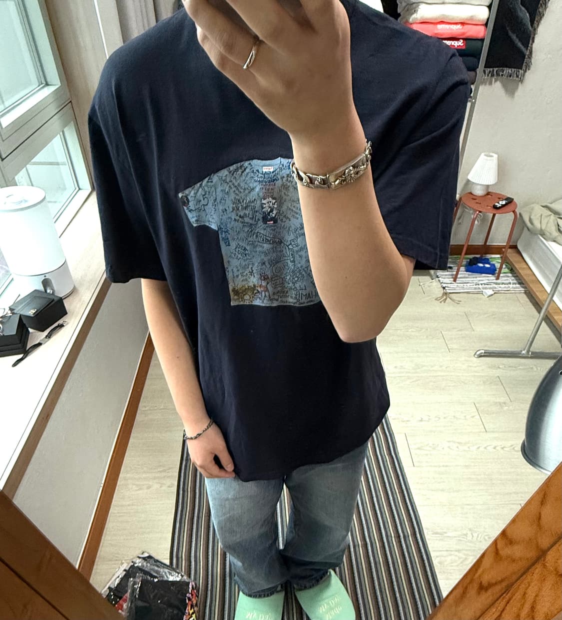 슈프림 30th 퍼스트 반팔 티셔츠 상품이미지1