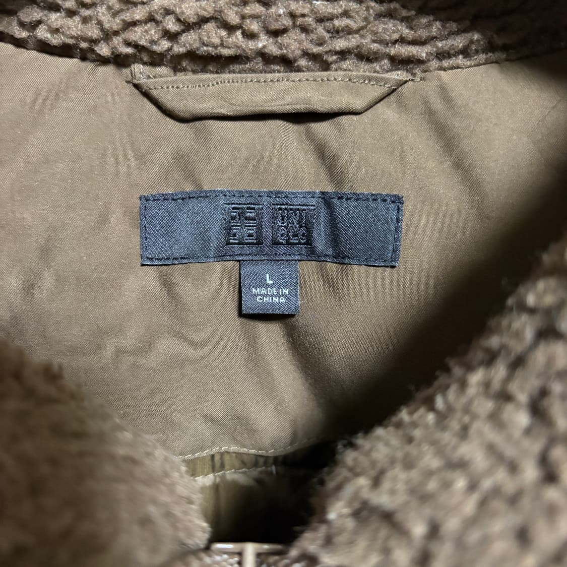 유니클로 N3B 베이스 하이브리드 다운 파카 / 브라운, L 상품이미지6