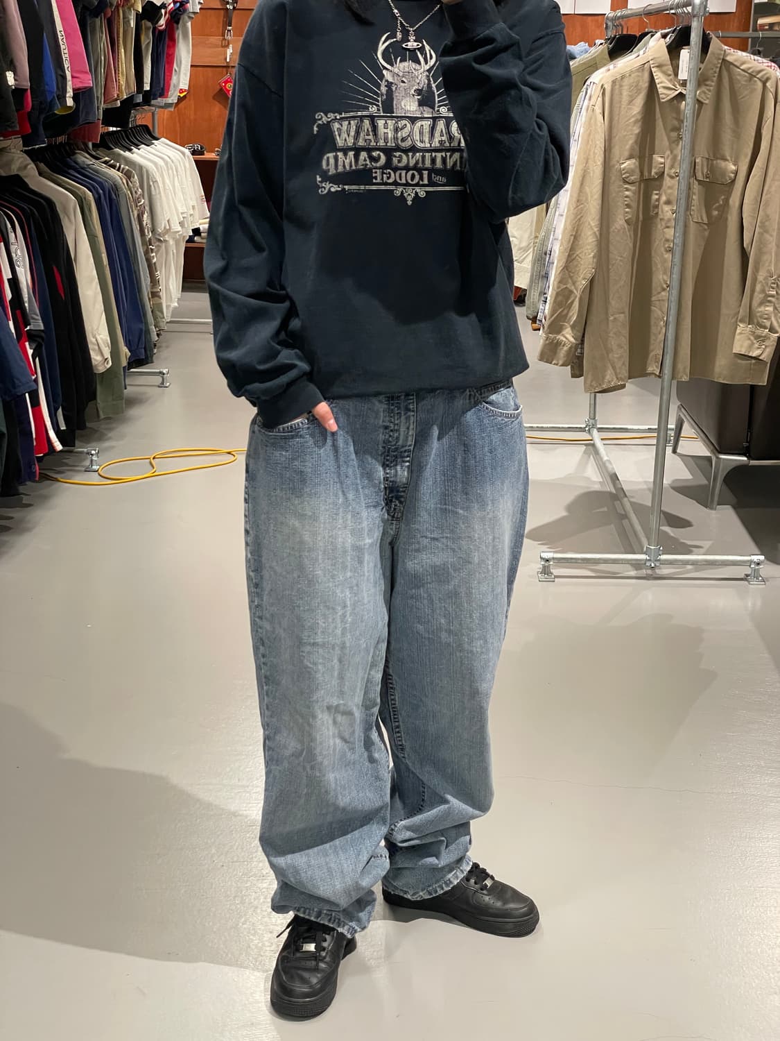 빈티지 데님팬츠 상품이미지2