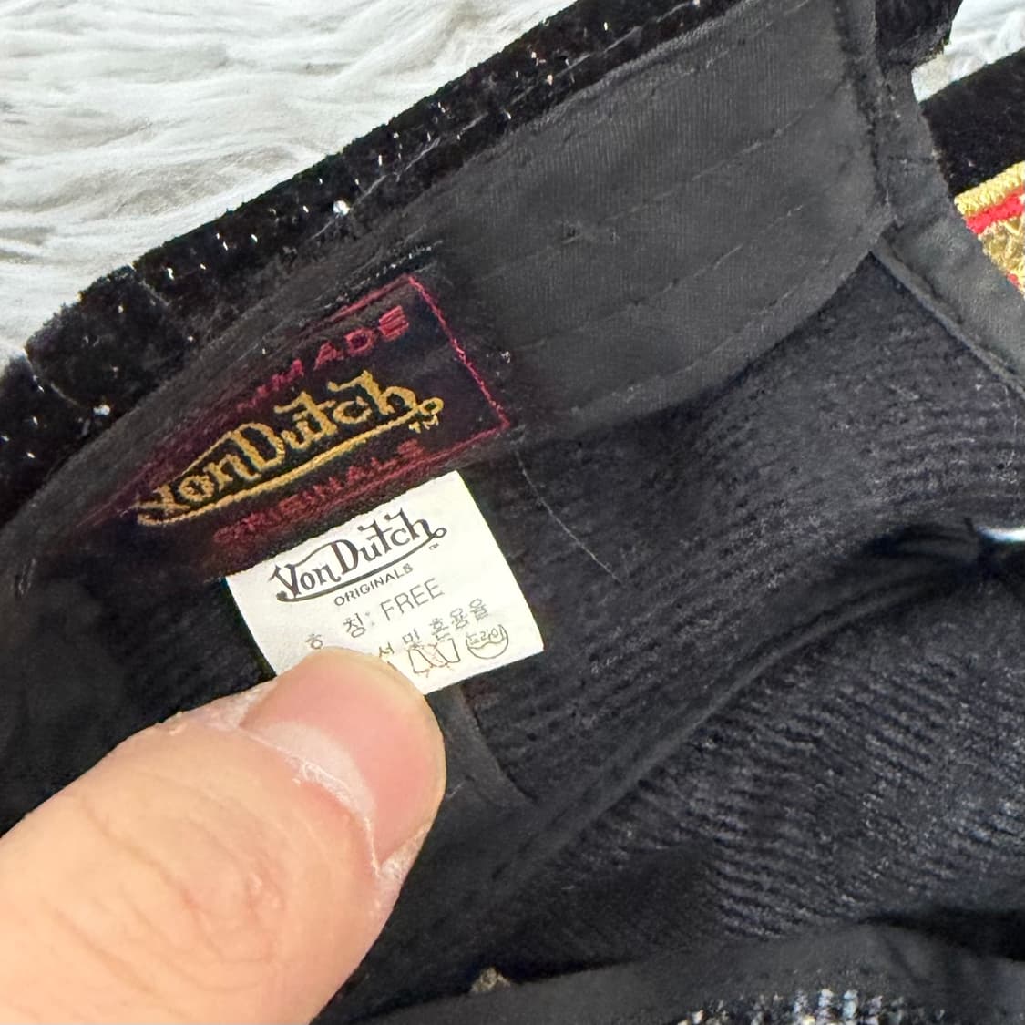 본더치 벨벳 볼캡 상품이미지8