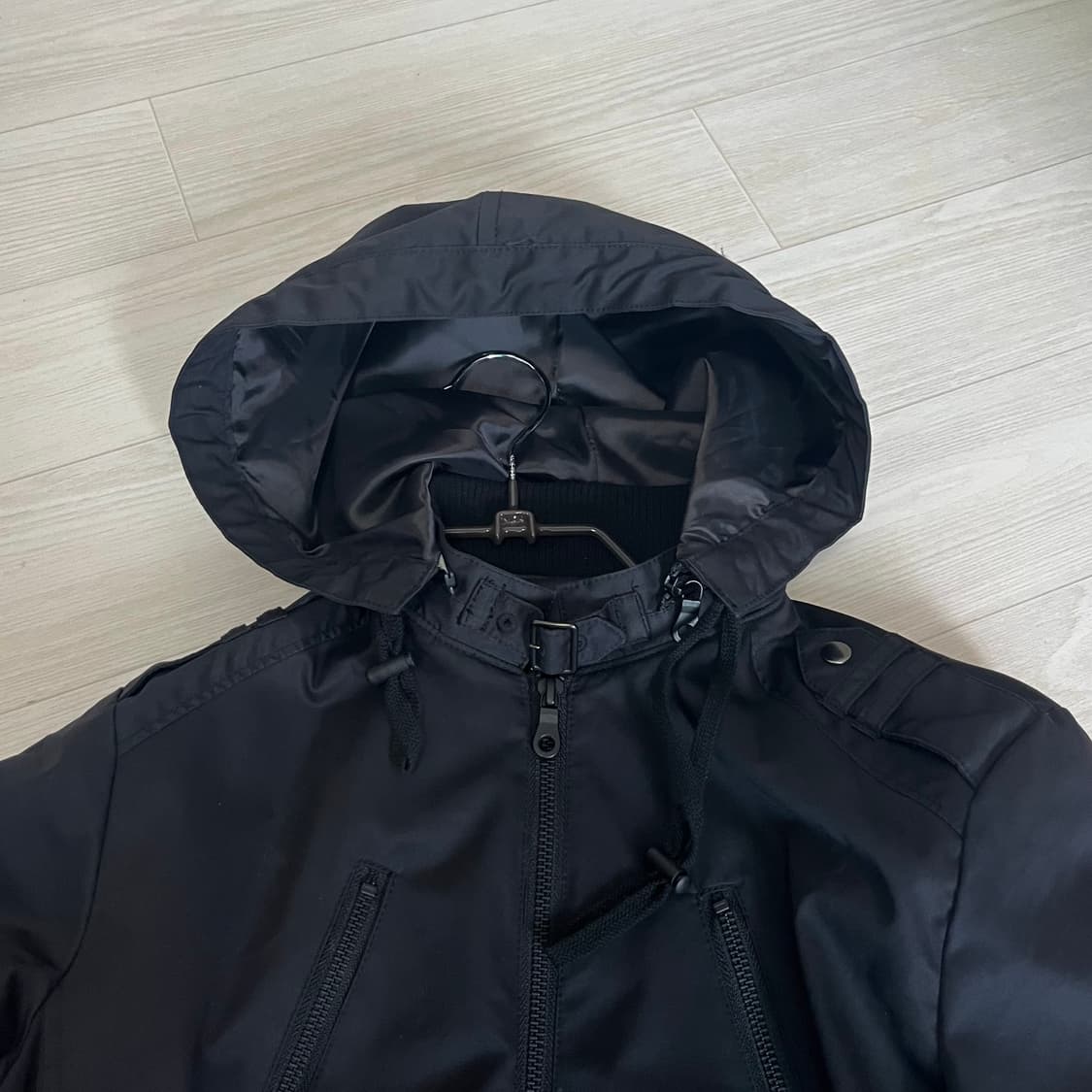 PPFM 바람막이 크롭 야상 자켓 후드 탈부착 고프코어  상품이미지2