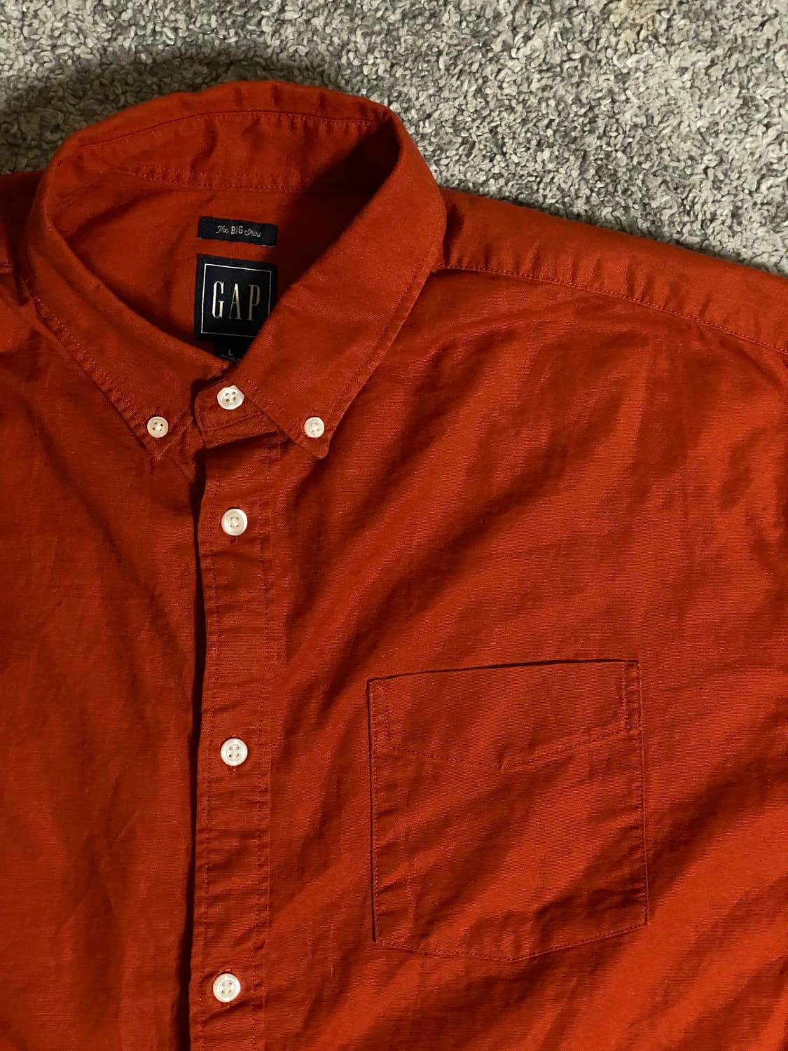 GAP 90s 올드 갭 빅 셔츠 상품이미지4