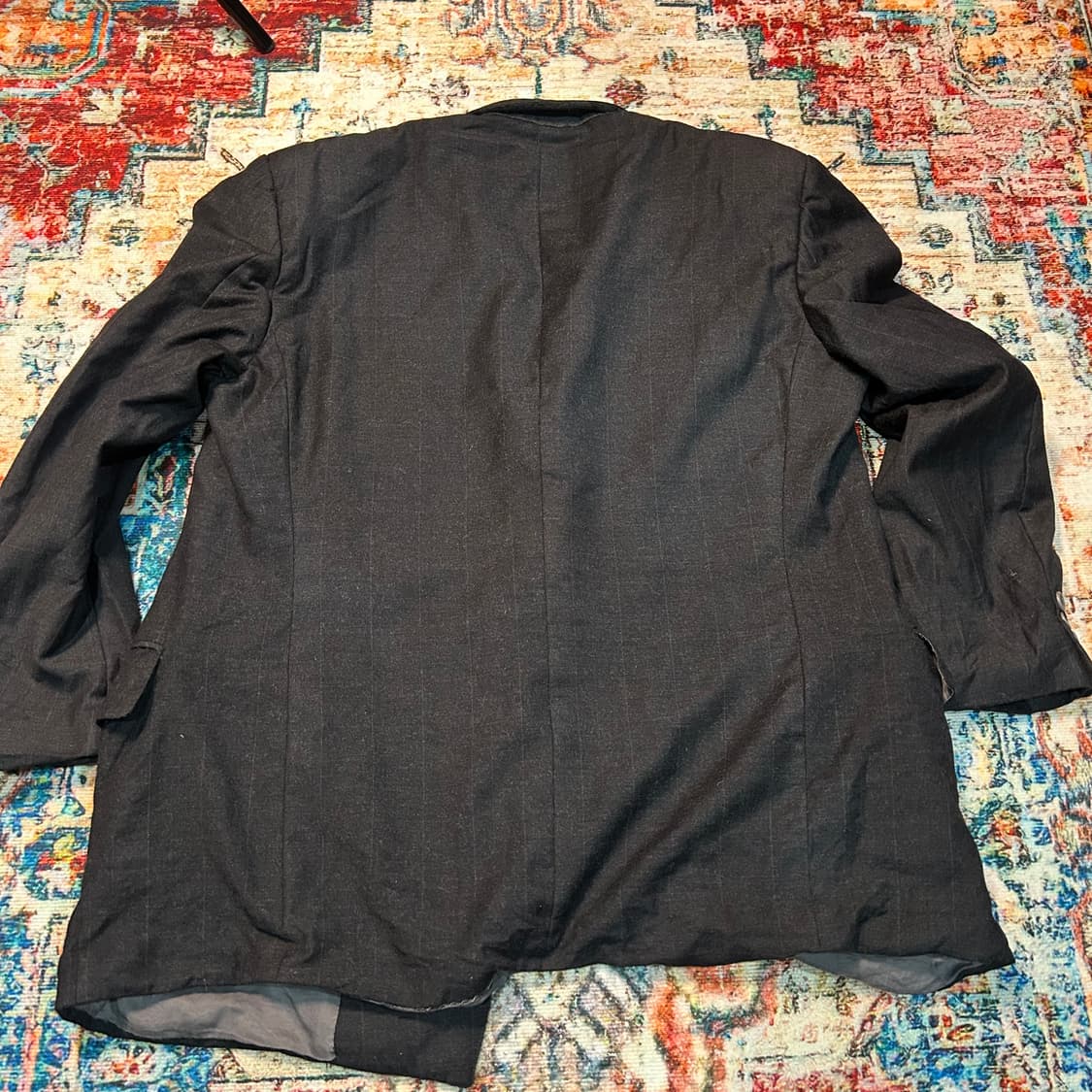 [M] 80s 에르메질도 제냐 더블 블레이저 상품이미지2