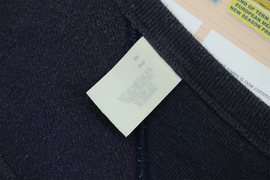 엔할리우드 네이비 스웻셔츠 롱슬리브 상품이미지8