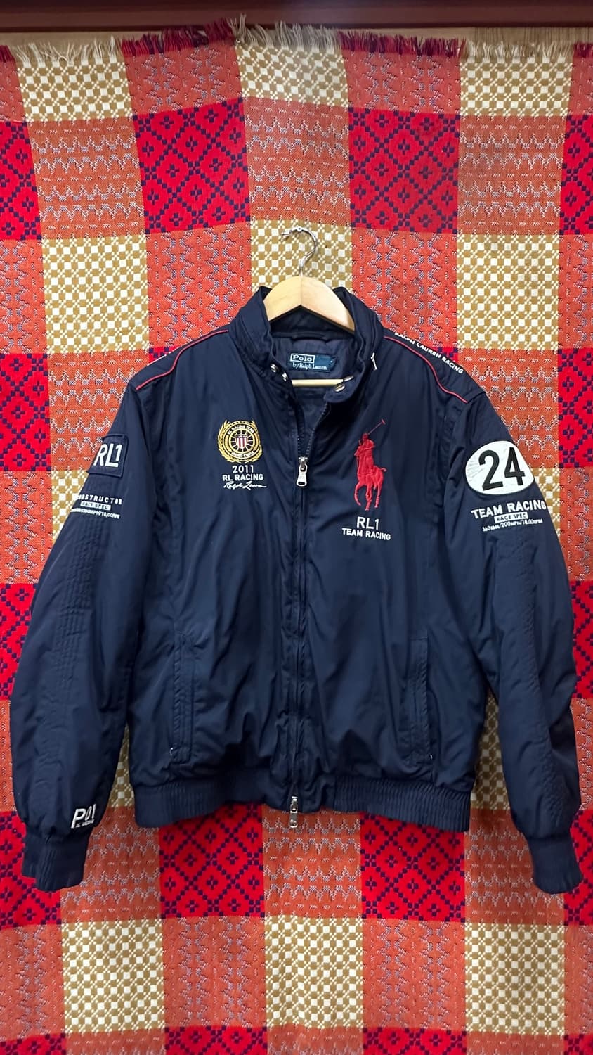 폴로 랄프로렌 usa팀 레이싱 봄버 자켓 L 상품이미지1