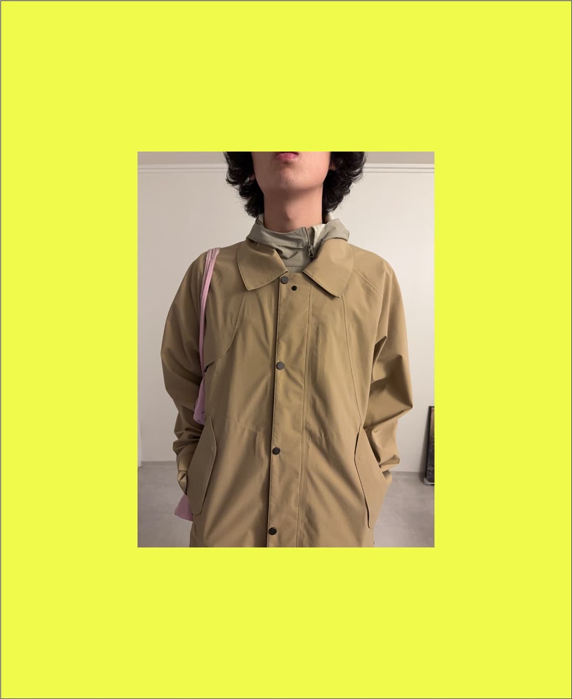 Goldwin Gore-Tex bal Collar Coat 상품이미지1