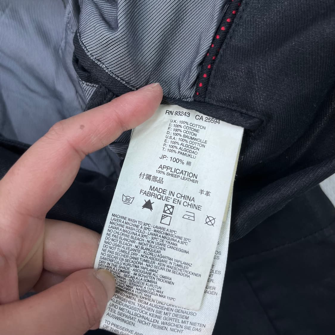95 디젤 워싱 블레이저 자켓 상품이미지7