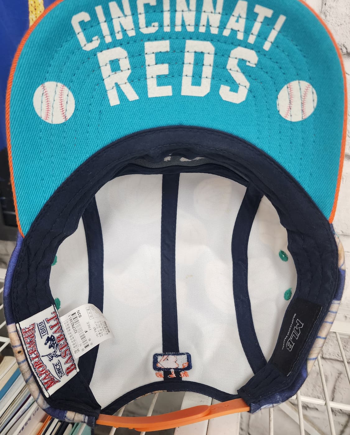 MLB 스냅백 신시내티레즈 프리사이즈 캠프백 야구모자 KG26 상품이미지5
