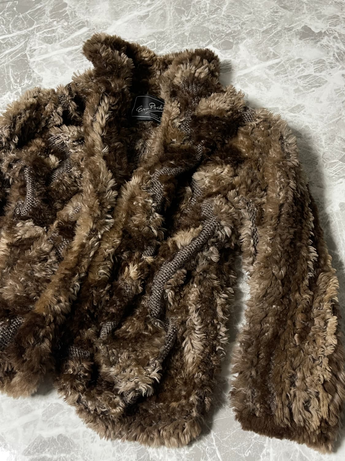 (Japanese vintage)grunge fur jacket 상품이미지2