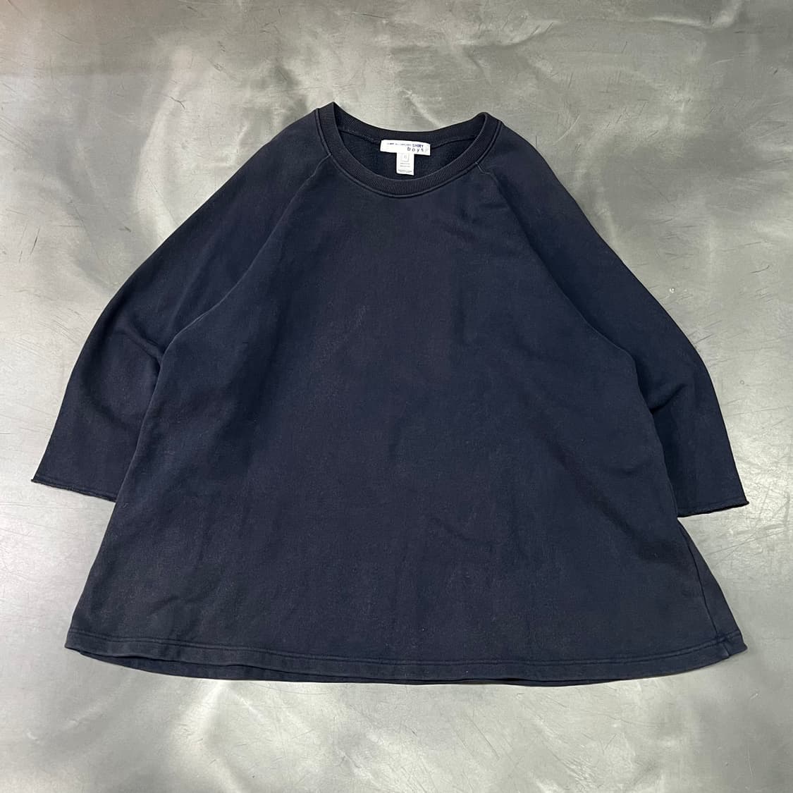  꼼데가르송 셔츠 컷팅 롱슬리브 y14614 상품이미지1