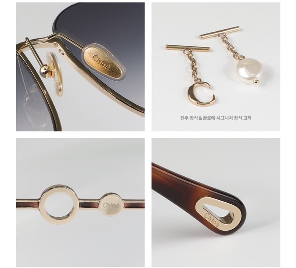 새상품 풀구성)끌로에 24SS참장식 선글라스 상품이미지9